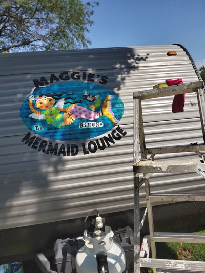 Maggie's Mermaid Lounge Vehicle Graphics Photo